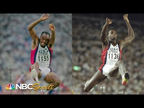 Greatest long jump final ever: Carl Lewis and Mike Powell trade world records in 1991 | NBC Sports