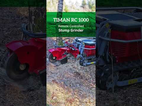 TIMAN RC 1000 Remote controlled machine with attachments #shorts #short