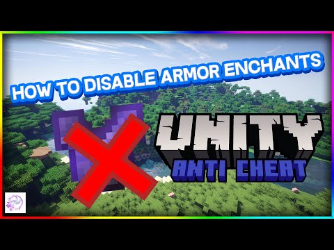 How to disable Armor Enchants in Minecraft Bedrock Realms | Unity Anti-Cheat
