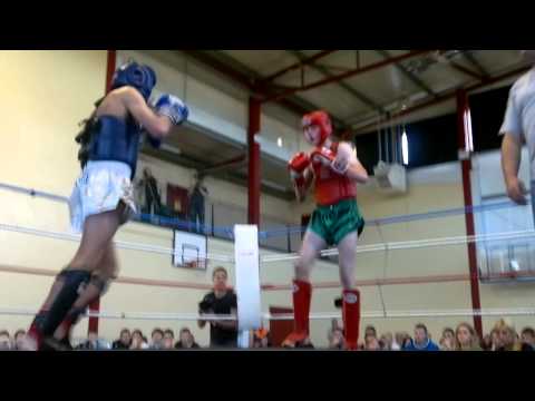 Micheal Burke V Myk Estick Muay Thia Mayhem  Clonmel 20th Aug 2011