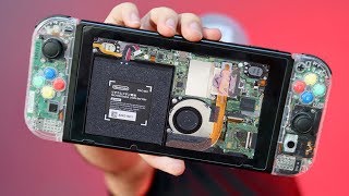 DIY Clear Nintendo Switch!