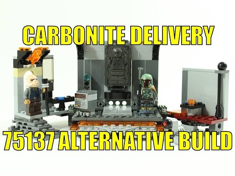 LEGO STAR WARS 75137 ALTERNATIVE BUILD CARBONITE DELIVERY Video