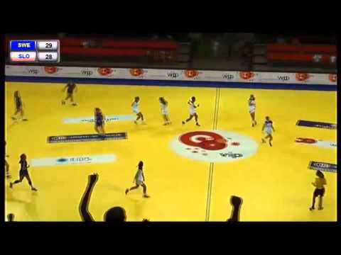 Napad za izenačenje na tekmi med Švedsko in Slovenijo