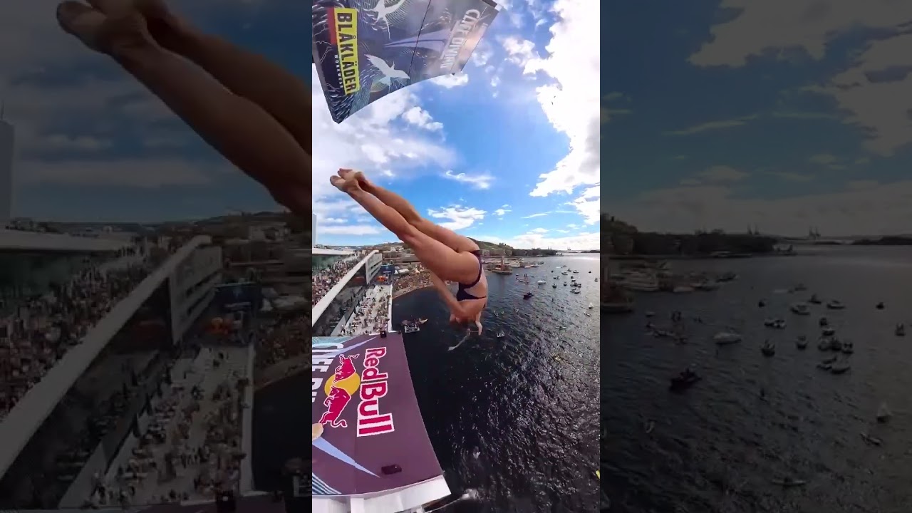 Ever Wondered How Cliff Diving Is Filmed? 👀