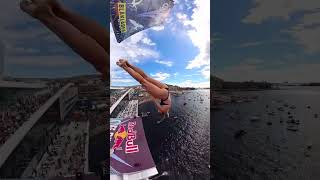 Download lagu Ever Wondered How Cliff Diving Is Filmed? 👀 mp3 Download lagu Ever Wondered How Cliff Diving Is Filmed? 👀 mp3