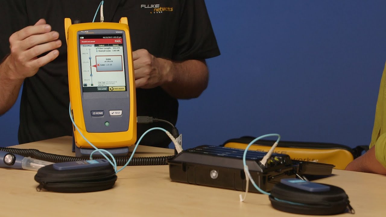 OptiFiber® Pro OTDR - Running a Test Part 2: By Fluke Networks