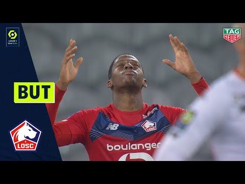 But Jonathan Christian DAVID (89' - LOSC LILLE) LOSC LILLE - FC LORIENT (4-0) 20/21