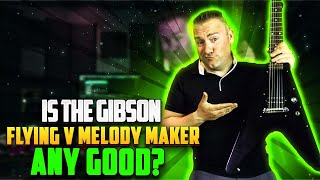 Video thumbnail for Is The Gibson Flying V Melody Maker Any Good by Cryptic Mask Guitar