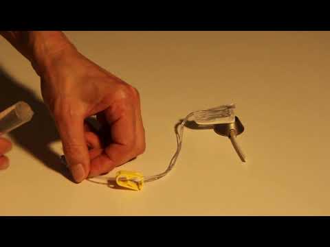 Wymiana igły w porcie eksport - cz.6 Wkłucie igły do portu zasada działania