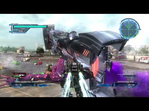 EDF Earth Defense Force 5 DLC 1 M 8 Engage Aliens 1 - Double Feature - Fencer Inferno