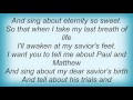 Leann Rimes - Clinging To A Saving Hand Lyrics