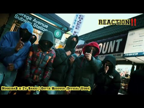 NUSKIIDAB x JY BANDZ | GOTTA RECOVER (Official Music Video) [REACTION]
