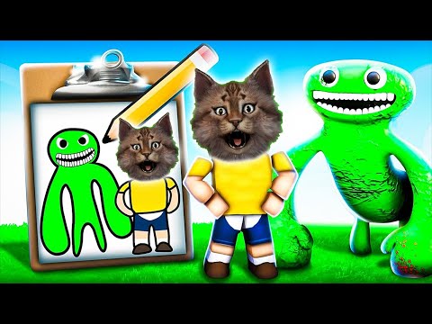 ÇİZDİĞİN HER ŞEY GERÇEK OLUYOR 😱😱😱 - Garten Of Banban 2 / Roblox Doodle Transform