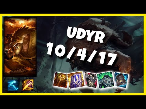 Udyr s11 Jungle Challenger Replay (10/4/17) - BR