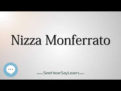 Nizza Monferrato (How to Pronounce Cities of the World)💬⭐🌍✅