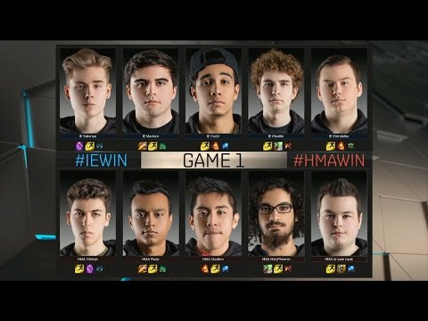 IE vs HMA Highlights Game 1 - Inspire eSports vs Huma - 2016 EU Challenger Spring Semifinal #1