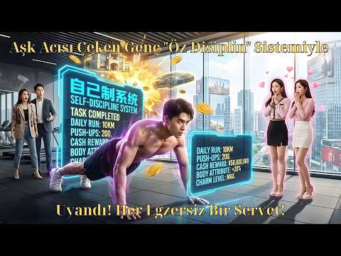 Aşk Acısı Çeken Genç "Öz Disiplin" Sistemiyle Uyandı! Her Egzersiz Bir Servet!