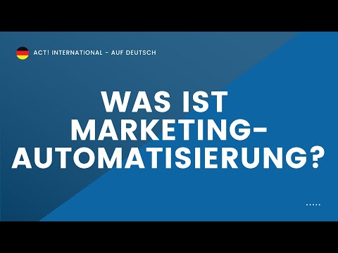 Was ist Marketing-Automatisierung?