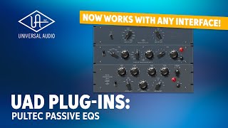 Video thumbnail for Universal Audio UAD Pultec Passive EQ Collection Plug-in Demo by Sweetwater