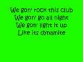 Dynamite Song Lyrics Free Download Youtube Mp4