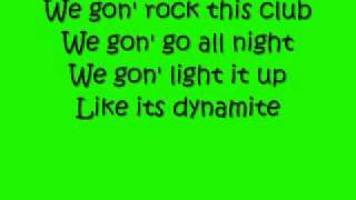 Dynamite-Taio Cruz (lyrics)