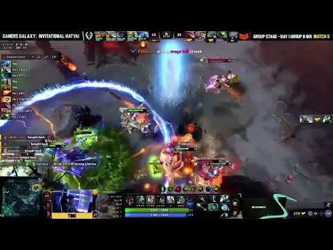 iceiceice and SMG buyback moment against Exercration in Dota 2 Invitational Series HatYai Thailand