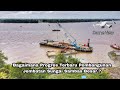 UPDATE Pembangunan Jembatan Sungai Sambas Besar Drone View