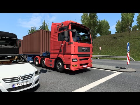 ETS 2 MOD  (1.45) MAN TGA 26.540 6x2 Pet Foods Delivery From  Bremen to Hanover