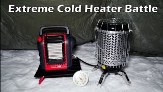 This Heater is CRAZY! Mr. Heater Buddy vs Kovea GigaSun (-20°C / -4°F)
