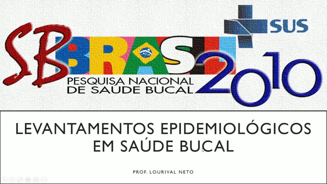 Levantamentos Epidemiológicos em Saúde Bucal