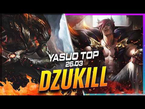 Dzukill - Yasuo vs Sett TOP Patch 26.3 - Yasuo Gameplay