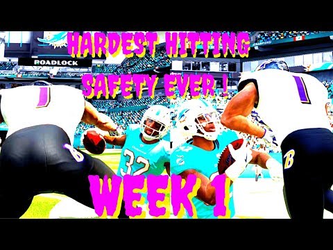 MADDEN 20 CAREER MODE FS/SS EP 1 - HARDEST HITTING FREE/STRONG SAFETY HYBRID EVER !