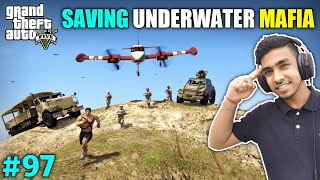 STEALING FIGHTER PLANE TO SAVE UNDERWATER MAFIA | GTA V GAMEPLAY #97