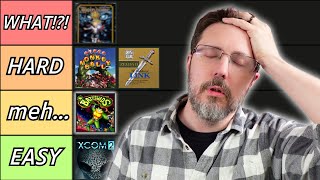 The HARDEST GAMES Ranked by DIFFICULTY