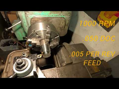 CNMG  Lathe Carbide Insert Testing Part 2. Higher Speeds And Feeds.