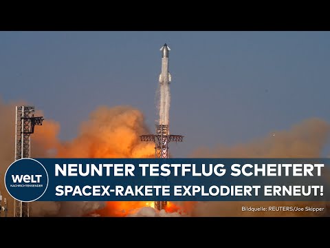 Video Thumbnail: SPACEX: Schon wieder explodiert! SpaceX-Starship scheitert trotz Elon Musks Optimismus erneut!