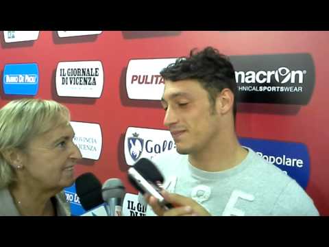 Mattia Mustacchio dopo Vicenza-Pavia