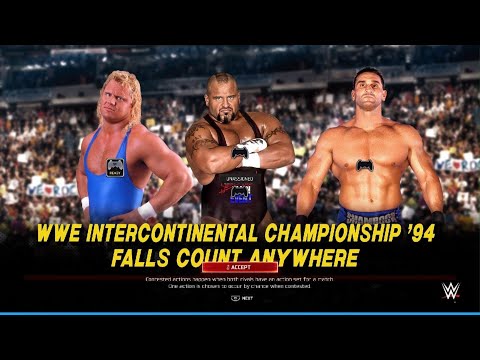 WWF SATURDAY NIGHT'S MAIN EVENT - MR. PERFECT vs. TAZZ vs. KEN SHAMROCK
