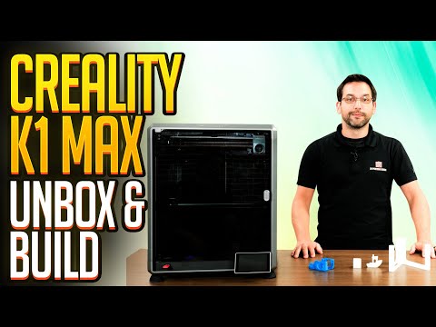 CREALITY K1 MAX UNBOX & BUILD