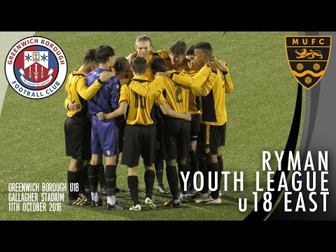 Maidstone United U18 Vs Greenwich Borough U18 (10/10/16)