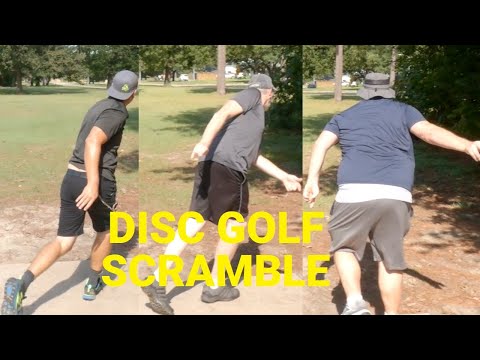 Disc Golf Scramble Highlights at TC Jester - North 13