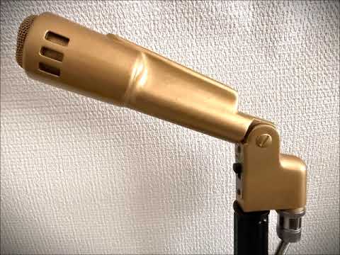 Vintage 1960's Electro Voice 664 Microphone-working w/cable-stand GOLD Tone!! image 9