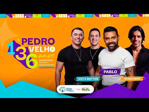 PEDRO VELHO - 136 ANOS DE EMANCIPAÇÃO POLITICA