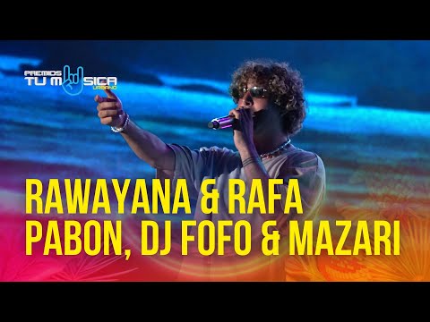 Rawayana, Rafa Pabón, DJ Fofo y Mazari en vivo desde Premios Tu Música Urbano 2025