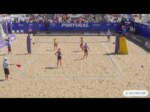 Espinho_2023 Andressa/Vitoria 2x0 Placette/Richard