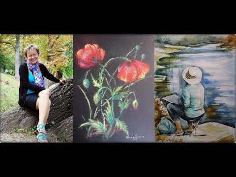 Almási Zsuzsanna virtuális festmény kiállítása  Kecskemét Hungary