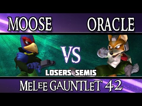 Melee Gauntlet 42 - Moose (Falco) vs TLOC | Oracle (Fox)