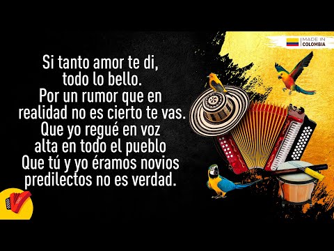 Lo Que Yo Nunca Dije, Los Gigantes Del Vallenato, Video Letra - Sentir Vallenato