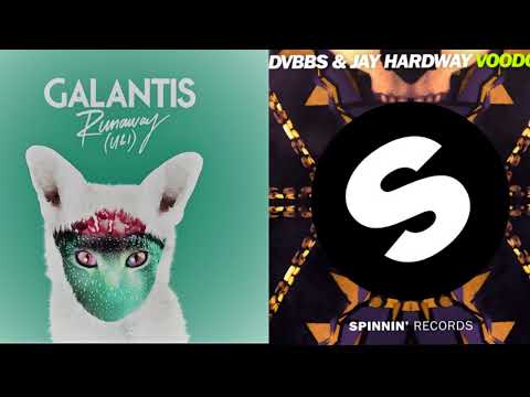 Voodoo vs. Runaway - DVBBS & Jay Hardway vs. Galantis  (Dimitri Vegas & Like Mike Mashup)