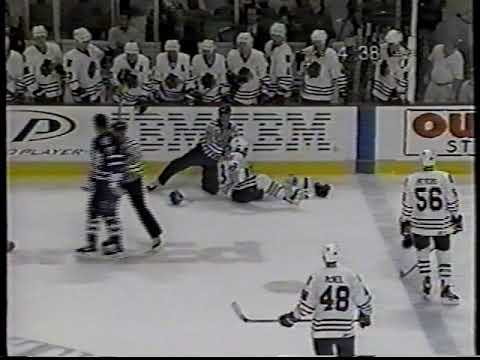 Shawn Thornton Vs Nathan Perrott 09.12.99